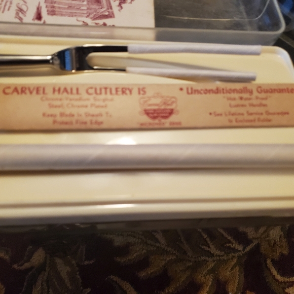 3-Piece Carvel Hill Fine Carving Set by Briddell - Picture 2 of 10